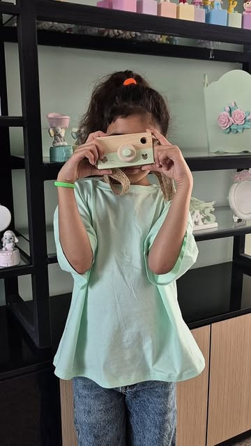 دوربین عکاسی دکوری چوب روس اتاق کودک - آرنیکا گالری