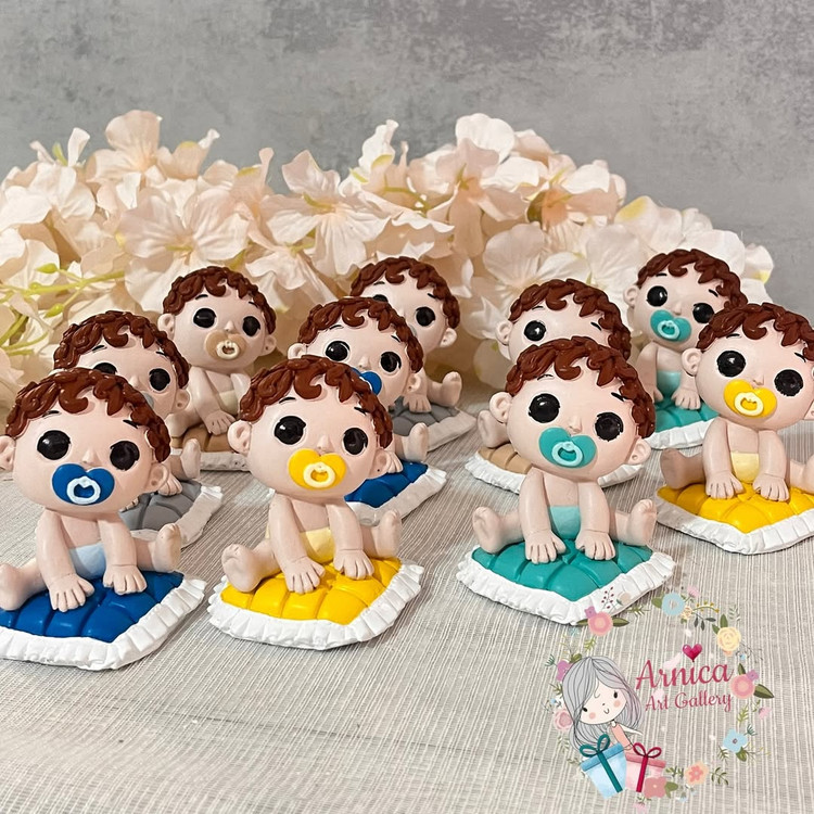 گیفت تولد نوزاد فرفری چوبی اتاق کودک - آرنیکا گالری