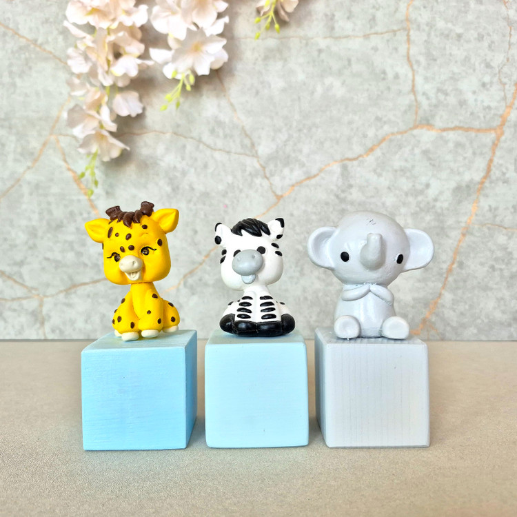 استند اسم حیوانات چوبی اتاق کودک دکوراسیون - آرنیکا گالری