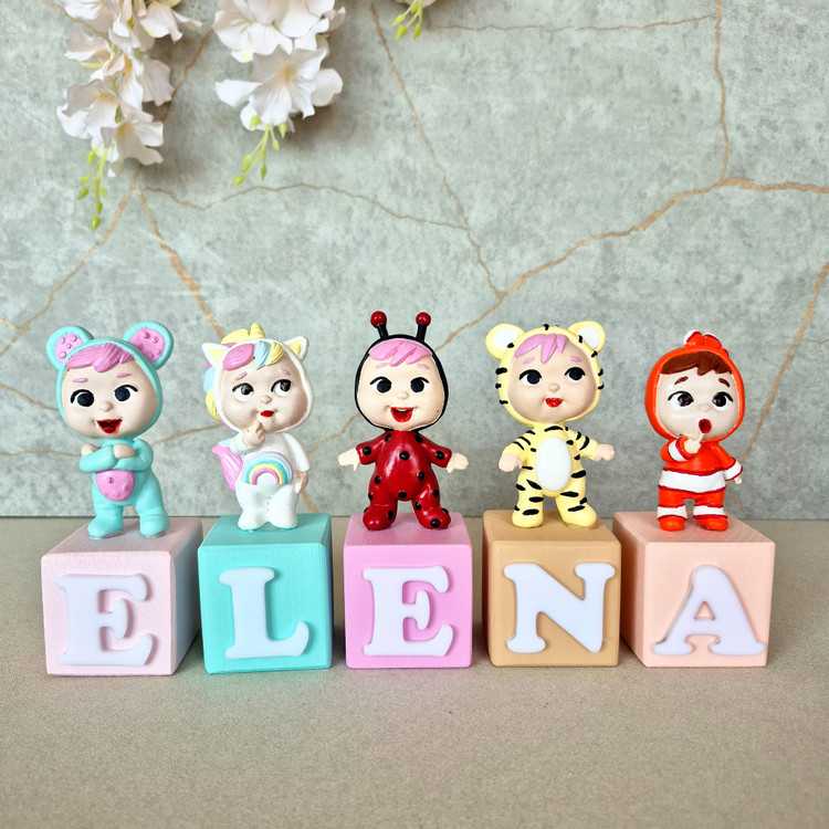 استند اسم دخترانه طرح فضایی چوبی اتاق کودک - آرنیکا گالری