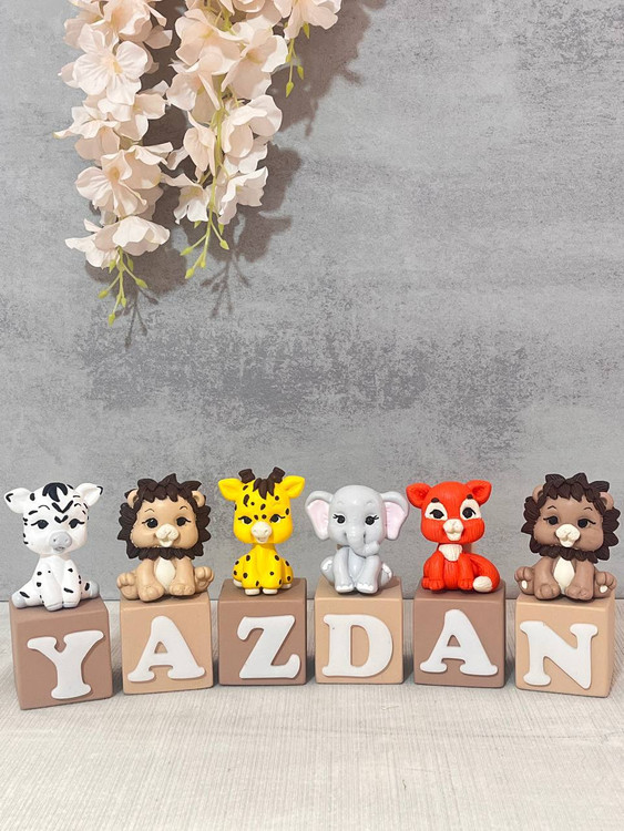 مکعب اسم طرح حیوانات - آرنیکا گالری