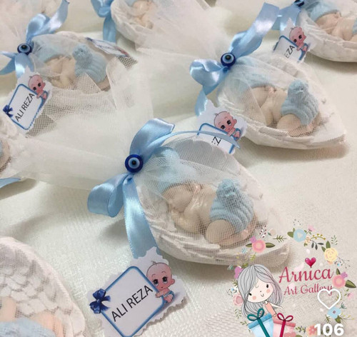 گیفت نوزاد داخل بال پسرانه - آرنیکا گالری